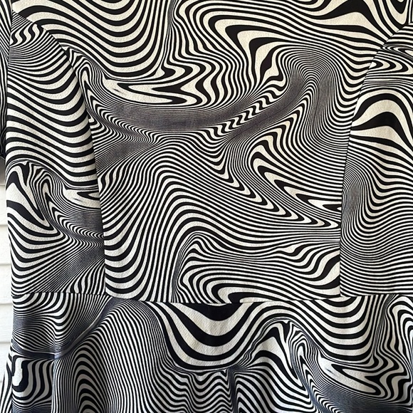 UNIF CID DRESS - OPTIC BLACK AND WHITE M - Picture 4 of 5